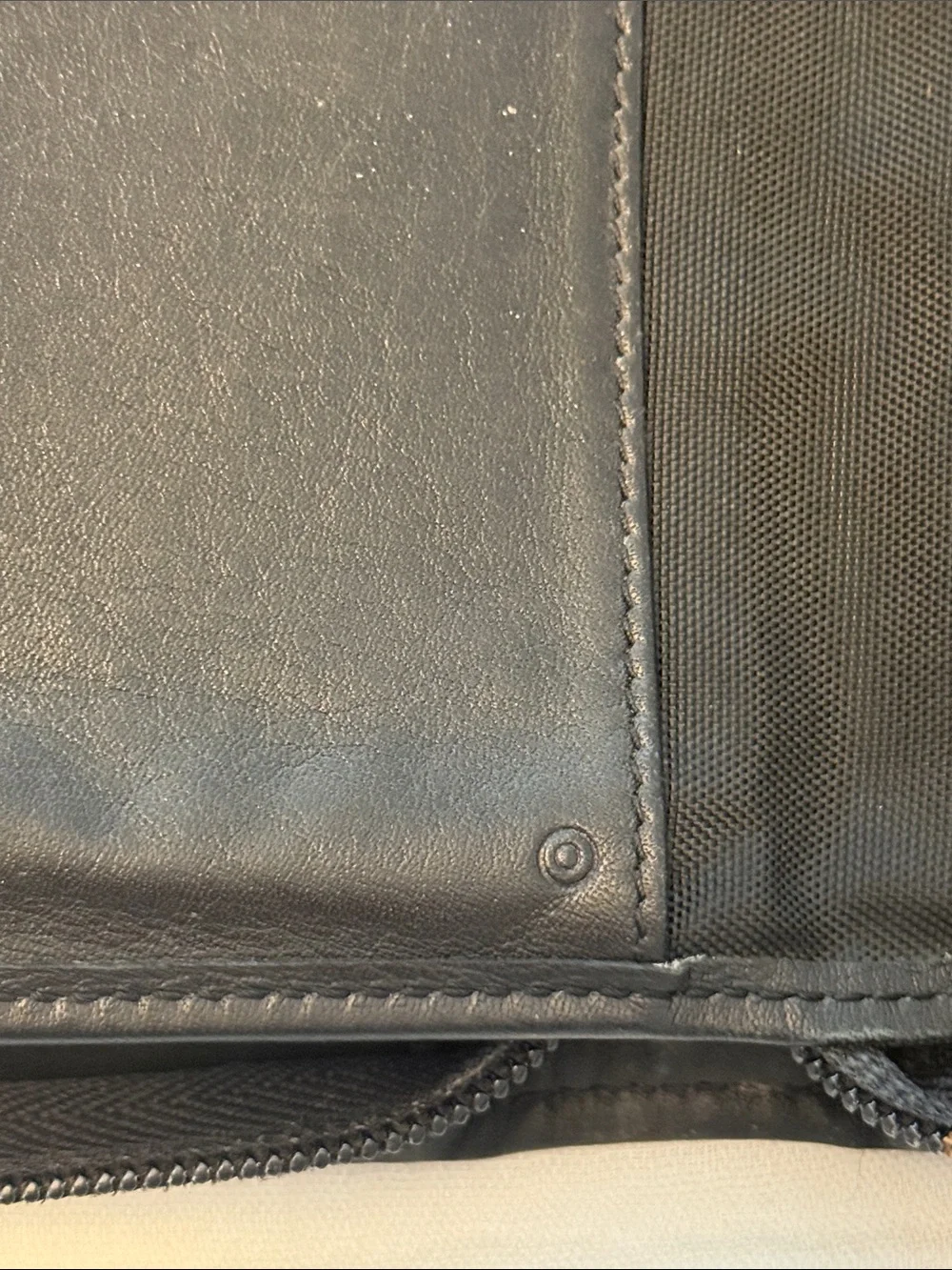 Vintage Coach leather travel organizer planner wallet
